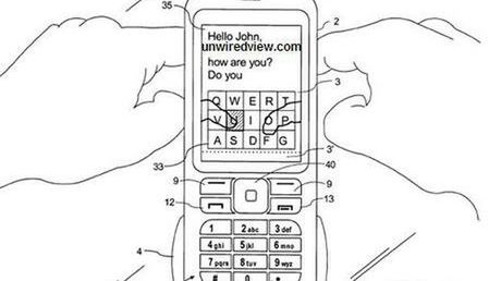 Nokia patentuje wirtualną klawiaturę 1