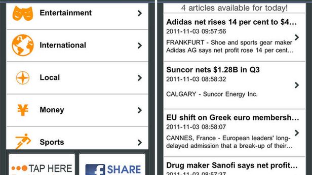 RSS4English – czytaj wiadomości z kanałów RSS i ucz się angielskiego 1