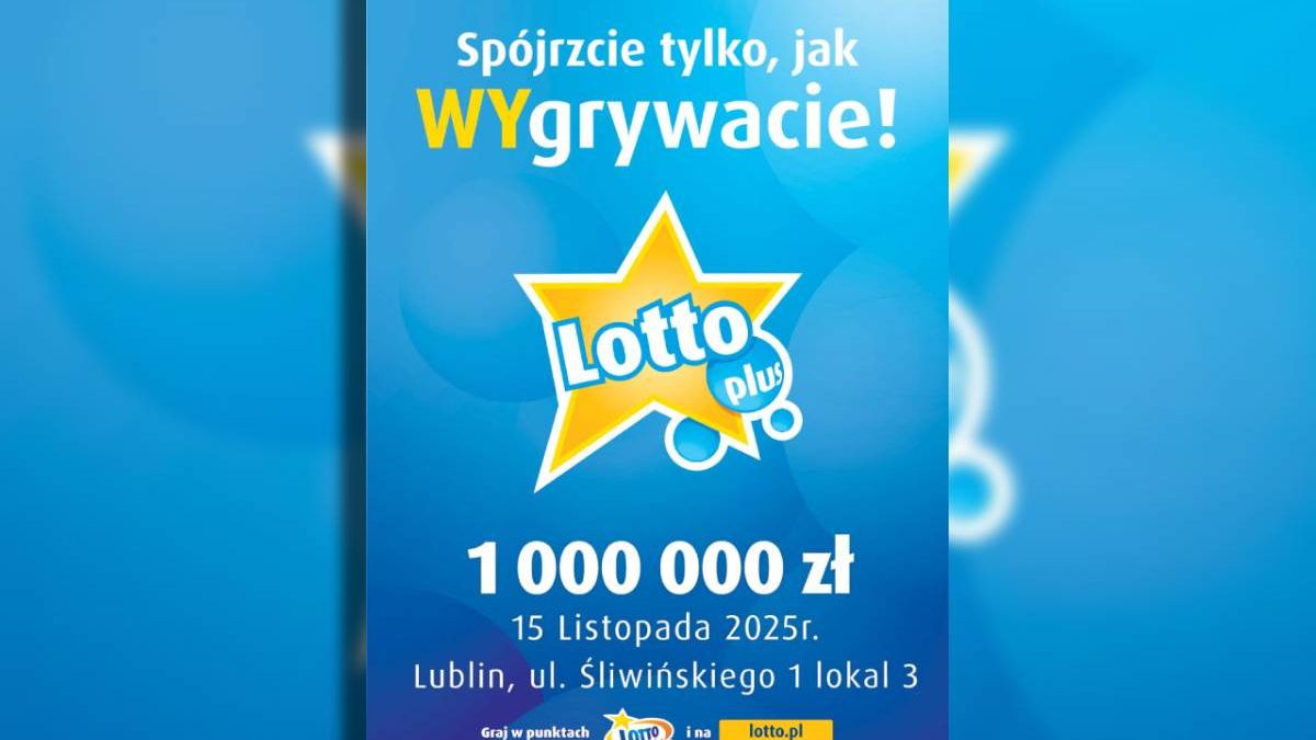 Wygrana Lotto Plus w Lublinie