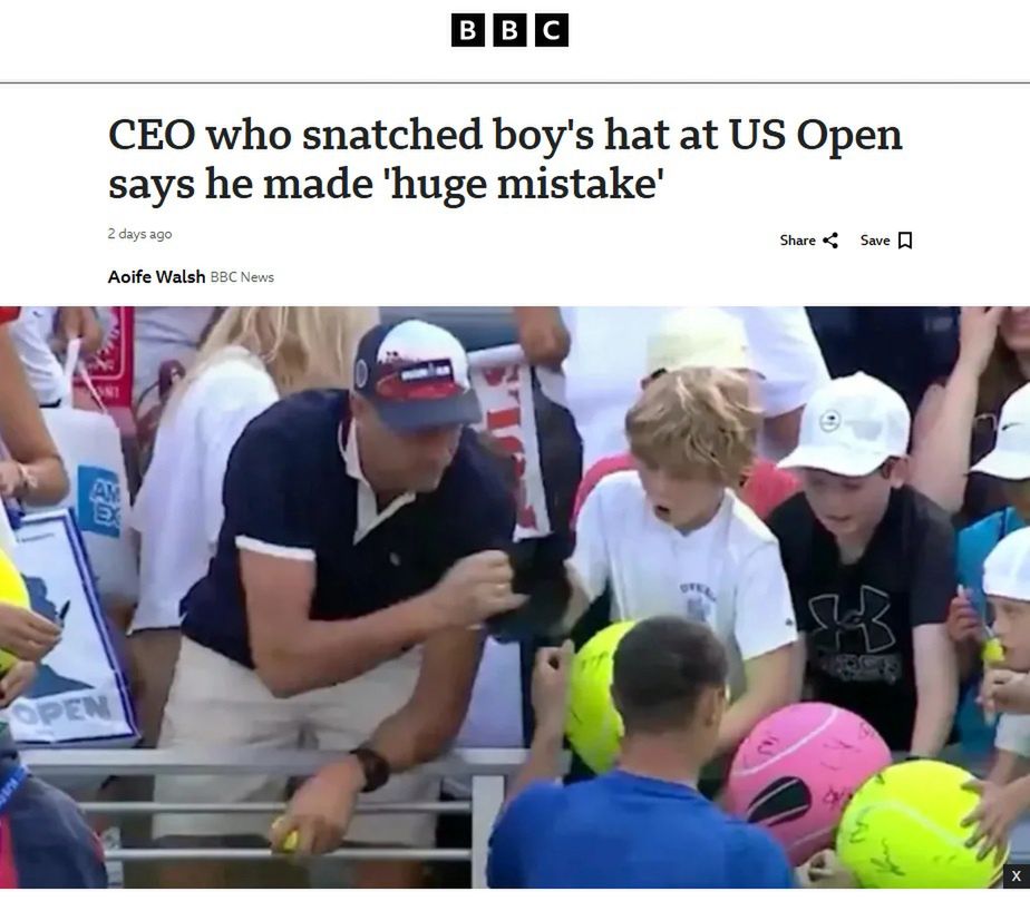 Nagłówek o Piotrze Szczerku w BBC