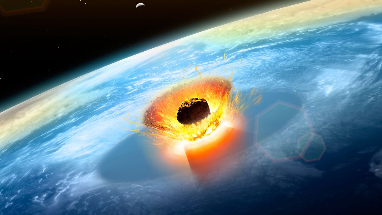 Uderzenie asteroidy i tsunami na 4,5 km. Prawdziwa apokalipsa