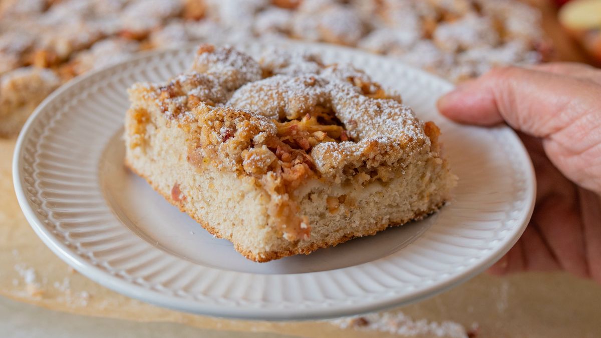 Jabłecznik z pyszną kruszonką zachwyci każdego