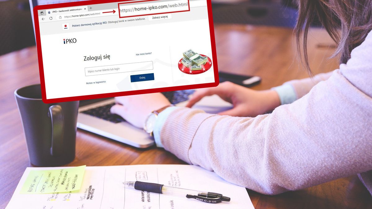Podszywają się pod PKO BP. Cyberprzestępcy w formie