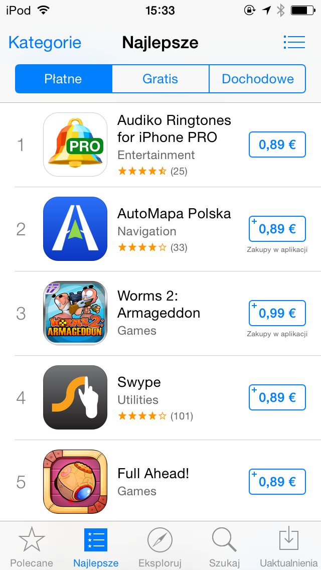 Piekło zamarzło. App Store doczekał się spolszczenia 6