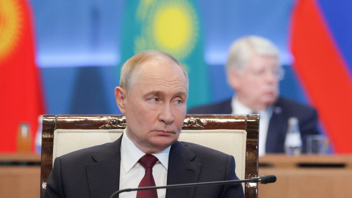 Russian President Vladimir Putin attends the Collective Security Council (CSC) meeting of the Collective Security Treaty Organisation (CSTO) in Astana, Kazakhstan, 28 November 2024. Putin is on a two-day visit to Kazakhstan. EPA/GAVRIIL GRIGOROV / SPUTNIK / KREMLIN POOL Dostawca: PAP/EPA.