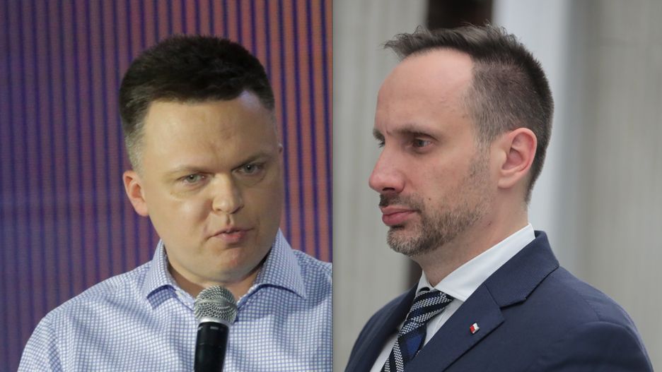 Awantura o pieniądze z Niemiec. Hołownia nie pozostał dłużny