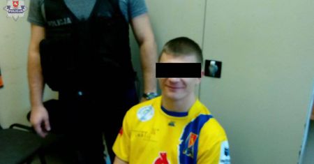 Policjanci zatrzymali sprawcę kradzieży telewizora. Ktoś rozpoznał go na nagraniu