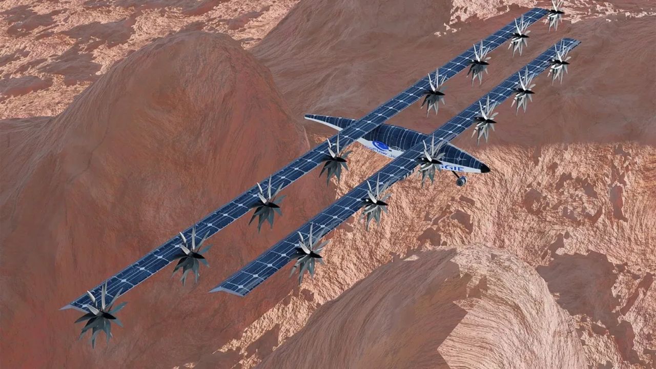 NASA unveils MAGGIE: The solar airplane set to revolutionize Martian exploration