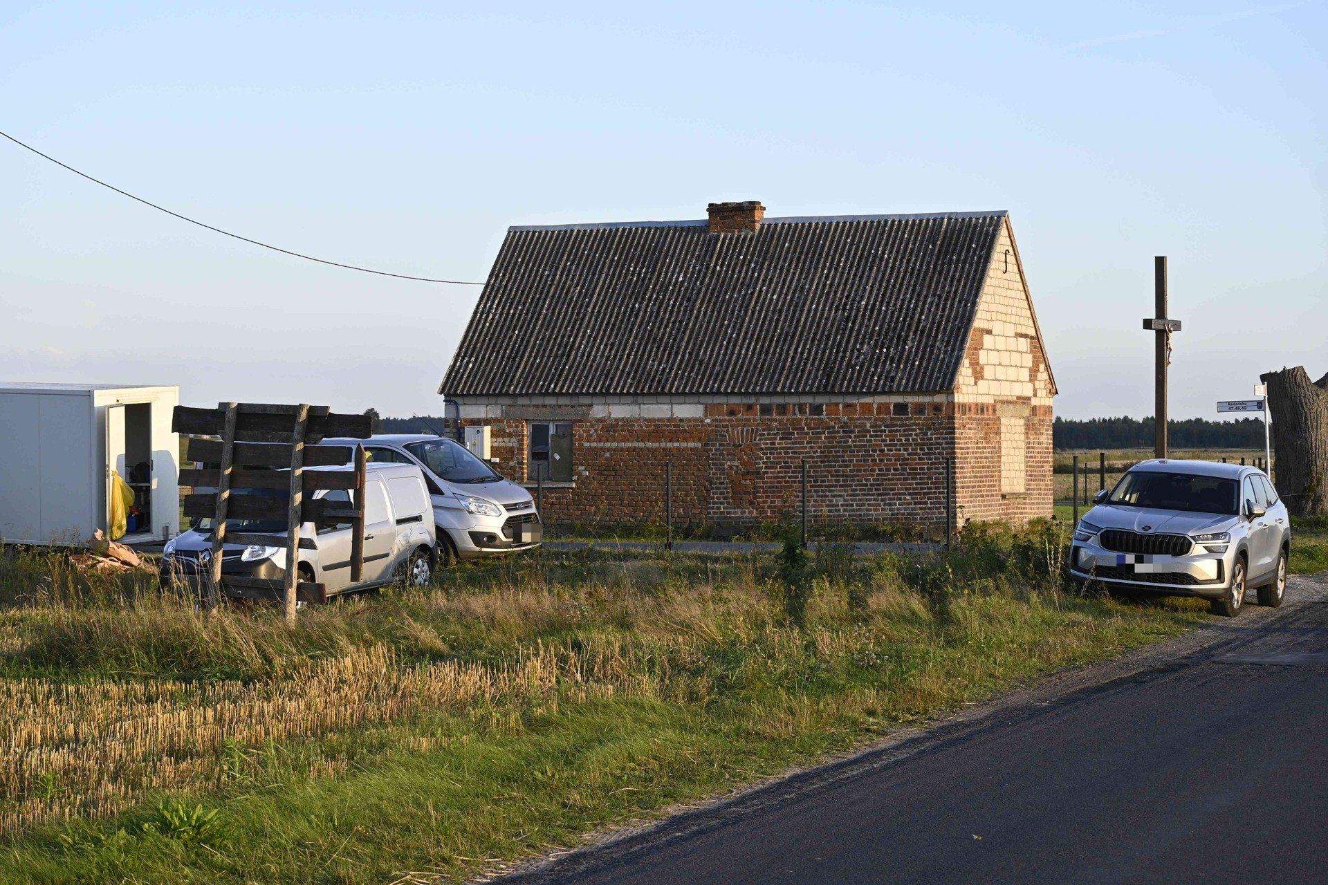 CBŚP przeprowadziło na szeroko zakrojoną skalę akcję w m. Radańska w powiecie świeckim