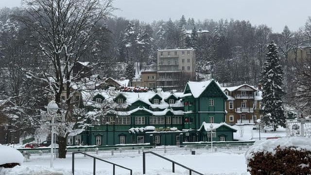 Krynica-Zdrój zimą potrafi oczarować