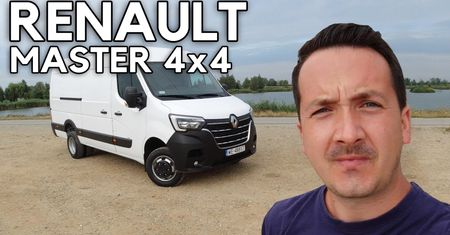 Renault Master 4x4 - dostawczak na bezdroża