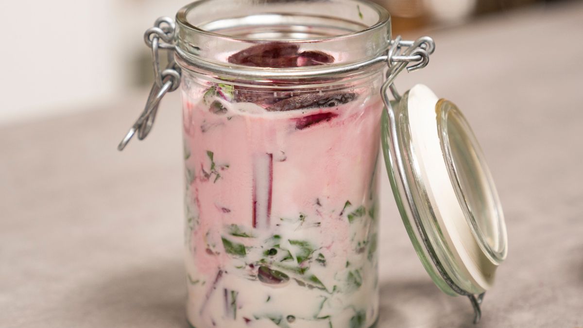 Botwinka kiszona w maślance