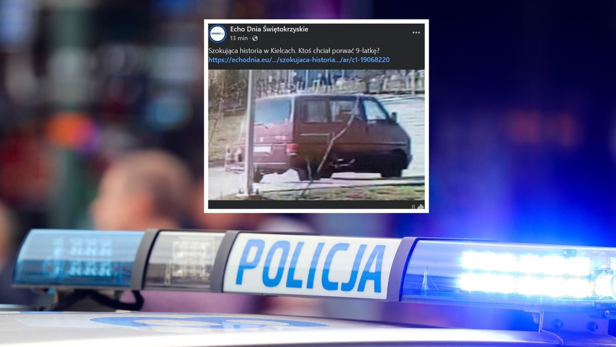 Kielce: Policja szuka mężczyzny z czerwonego busa