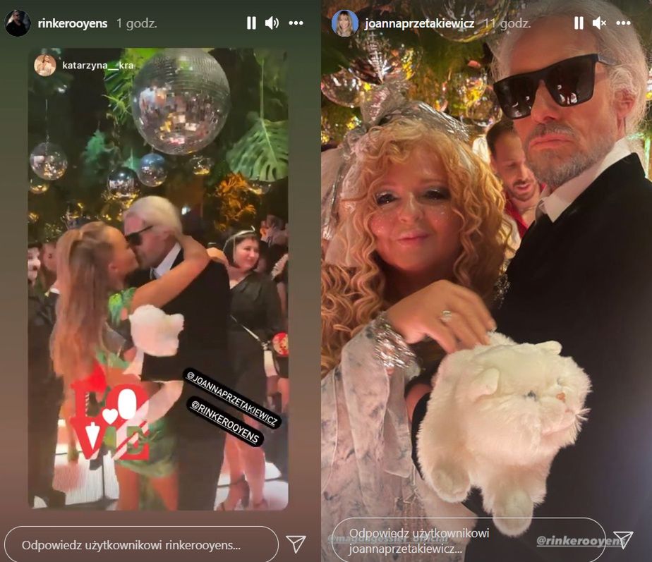 Impreza Joanny przetakiewicz i Rinke Rooyensa 