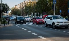 Warszawa. Ruch drogowy wraca do stanu sprzed epidemii