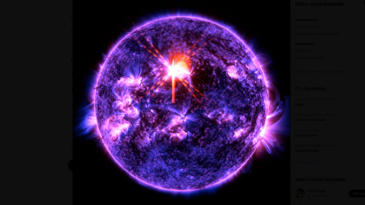 Rozbłysk klasy X4.2