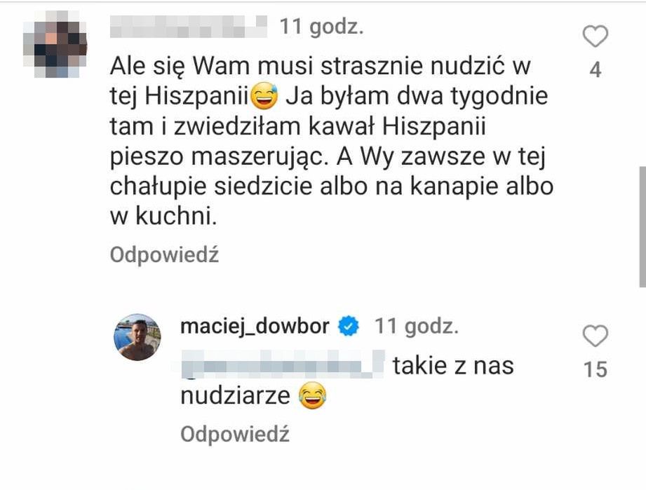 Dowborowie zamieścili "zabawny" filmik z Hiszpanii