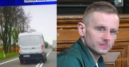 Samochód TVP Info ściga więźniarkę z Marcinem P. i... łamie przepisy drogowe! "Czy koś to widzi?"