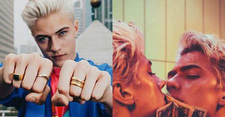 Ciacho Tygodnia: "Model Roku 2015" Lucky Blue Smith (ZDJĘCIA)
