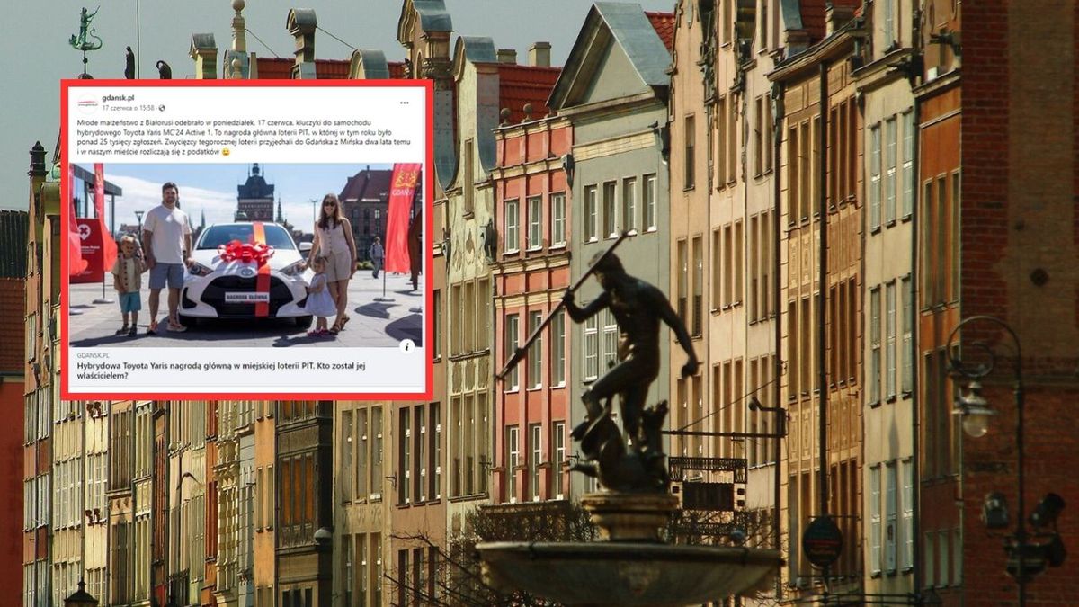 Skandal w Gdańsku w związku z loterią PIT