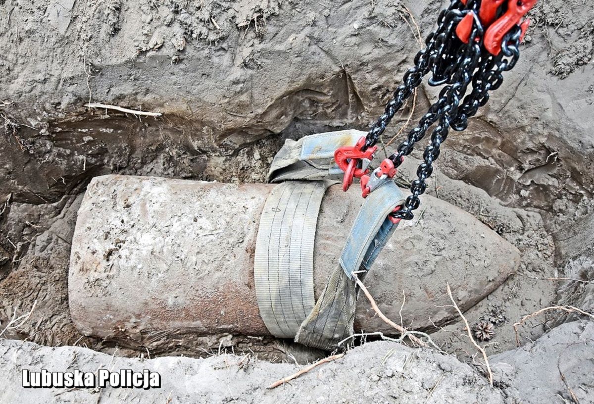 Lubuskie. 300-kilogramowa bomba z czasów II wojny światowej 