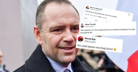 "Ten cytat będzie miał długi żywot". Komentują słowa Nawrockiego