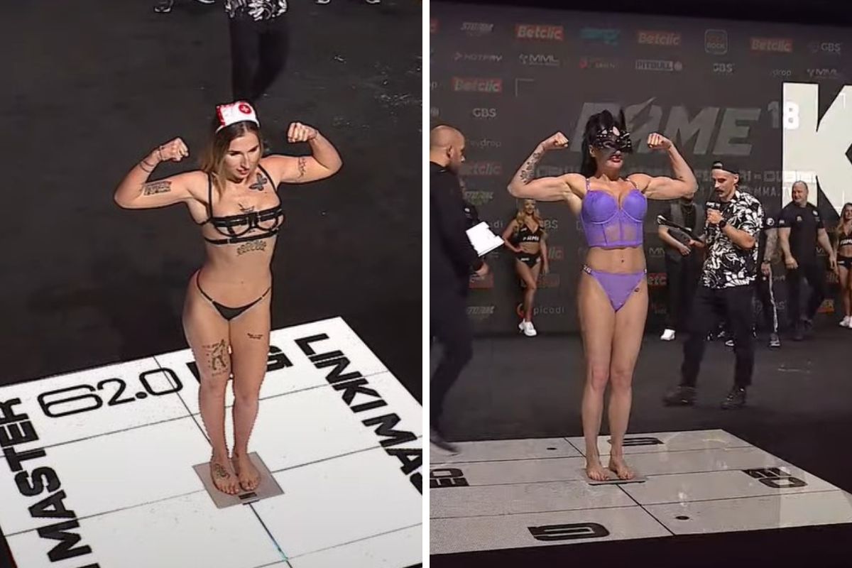 Marta Linkiewicz i Ewa Brodnicka rozgrzały fanów do czerwoności. Rosną emocje przed Fame MMA 18