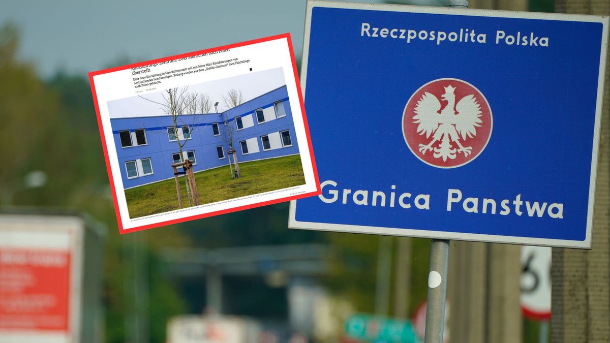 Migranci z ośrodka przy granicy odesłani do Polski