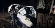 Pijany zatrzymał się na ogrodzeniu kapliczki. A to dopiero początek jego problemów. Kierowa miał blisko 3 promile