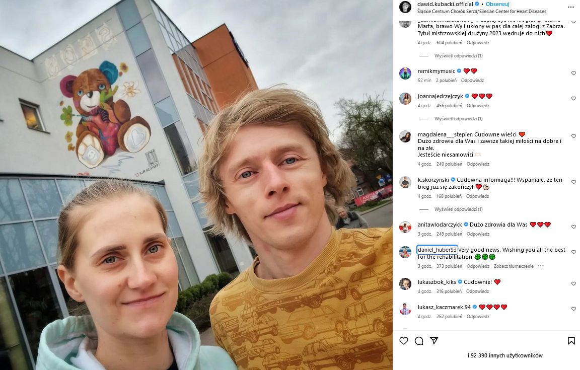 Dawid Kubacki i Marta Kubacka