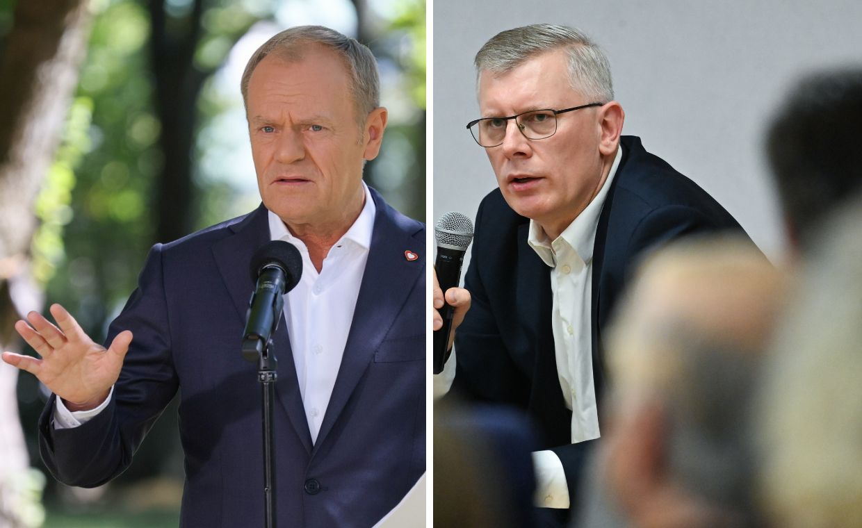 "Dwa dni po wyborach". Tusk o działaniach Cenckiewicza