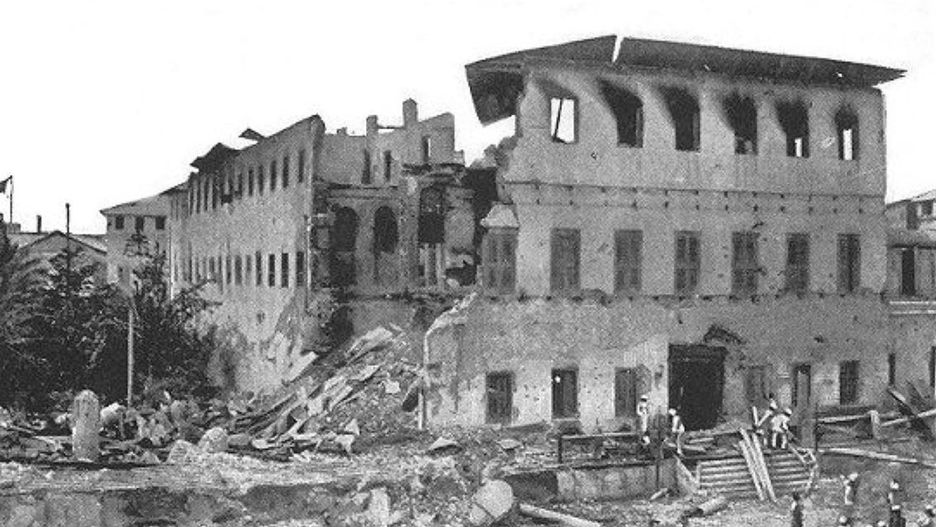 Harem sułtana po ostrzale artyleryjskim