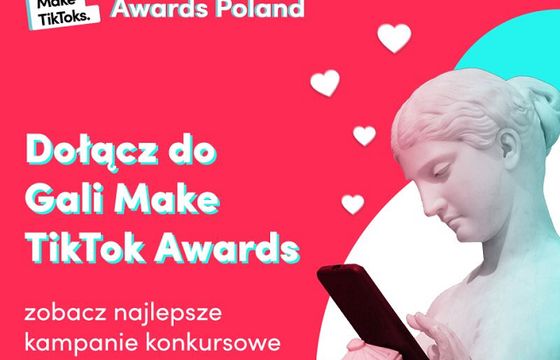 Ogłoszono nomiacje do Make TikToks Awards Poland