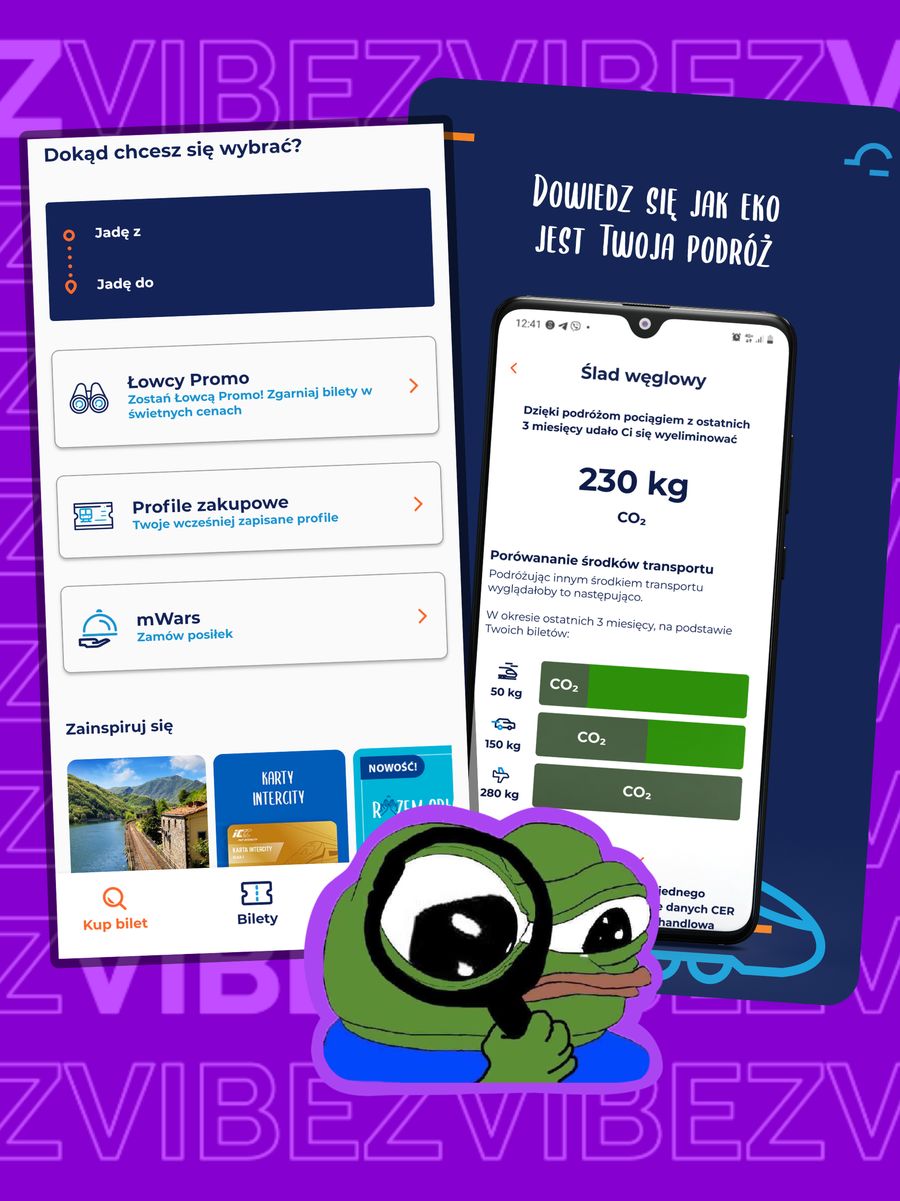 Nowa aplikacja PKP Intercity. Pobierz, a wejdziesz w XXI wiek.
