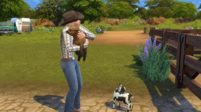 "The Sims 4 Ranczo" - zrobiłam Kena z "Barbie" i powiększyłam owce [RECENZJA]