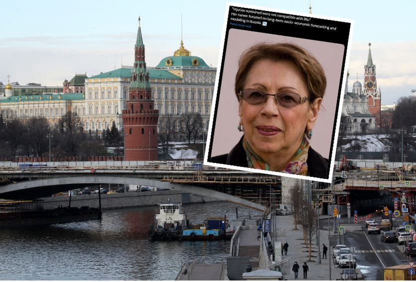 Russian economist Valentina Bondarenko is dead. She reportedly fell out of a window.