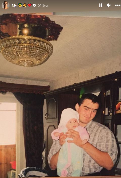 Na zdjęciu: Siergiej Sabalenka i jego córka Aryna