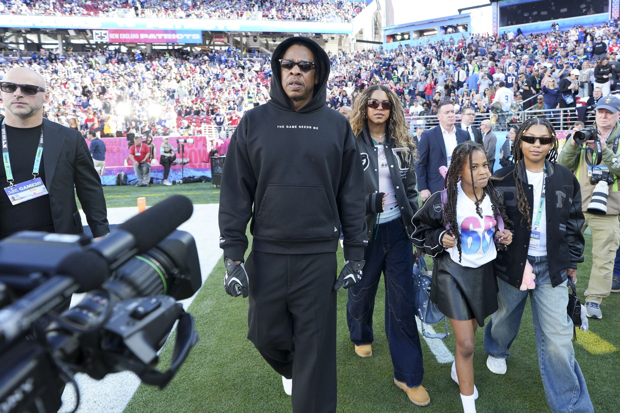 Blue Ivy Carter na Super Bowl