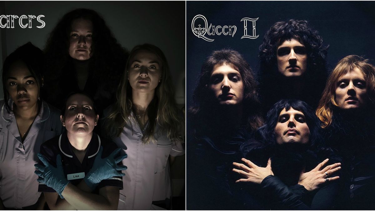 Staruszkowie odtwarzają na zdjęciach znane okładki muzyczne. Wygląda to świetnie! 1