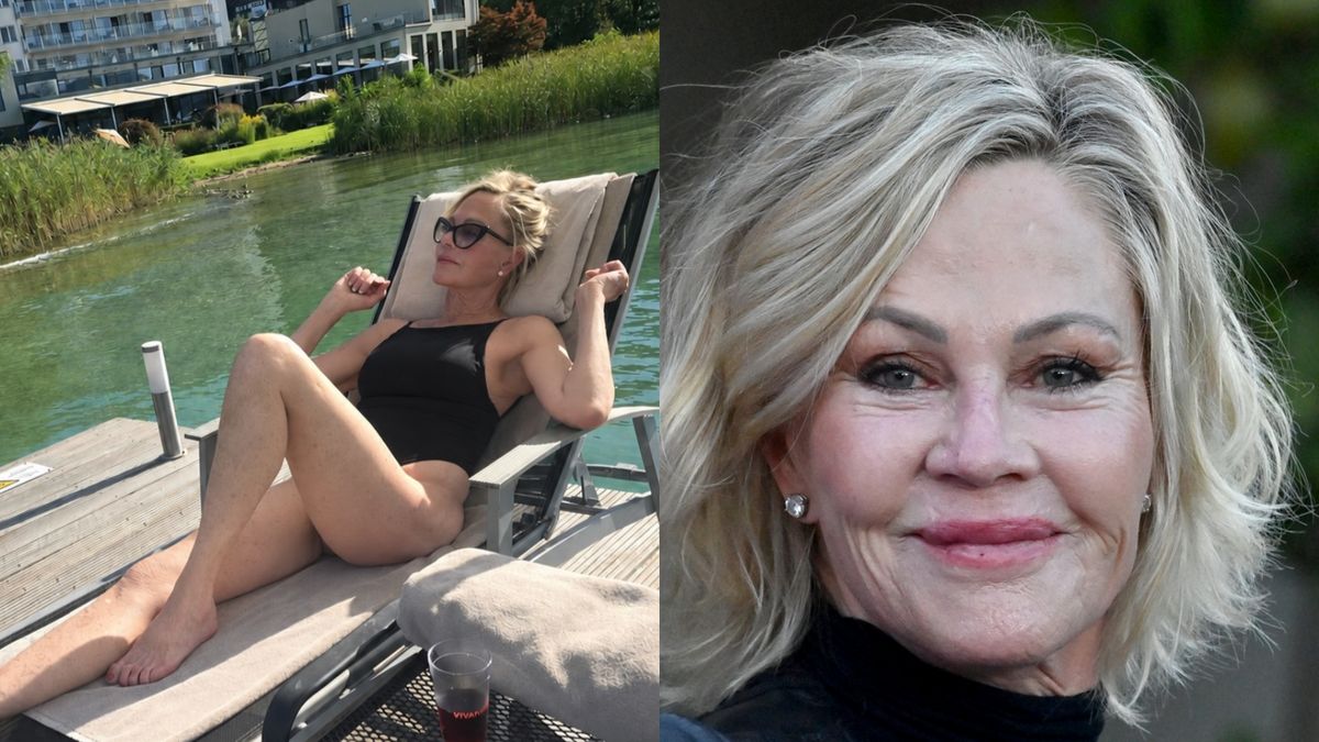 Melanie Griffith byczy się w stroju kąpielowym