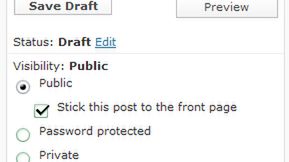 Jak tworzyć posty przyklejone na Bloggerze? 1