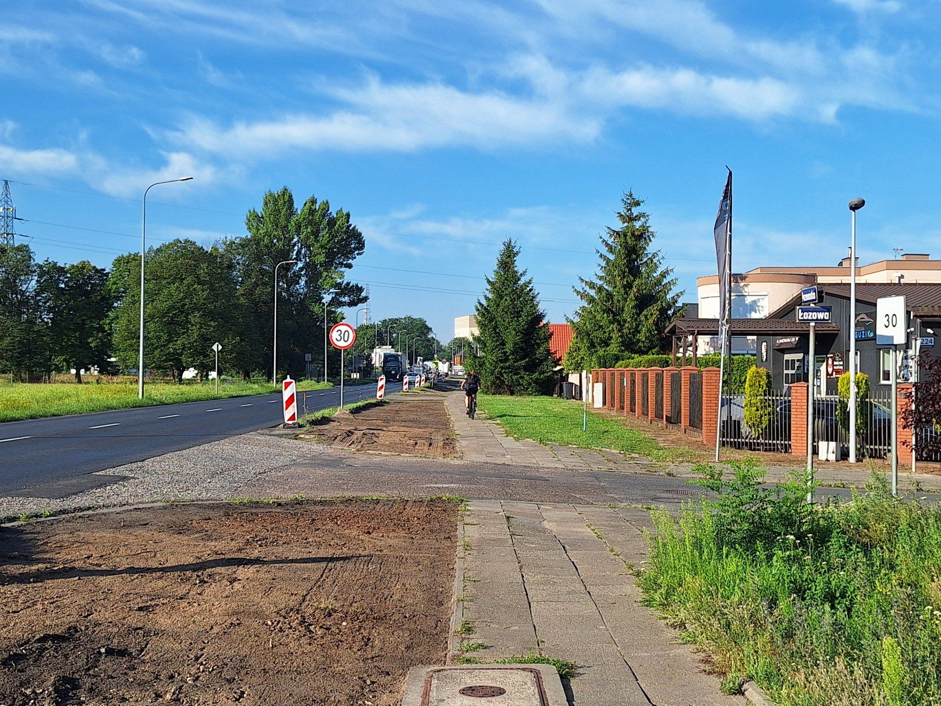 Ulica Poznańska w Toruniu