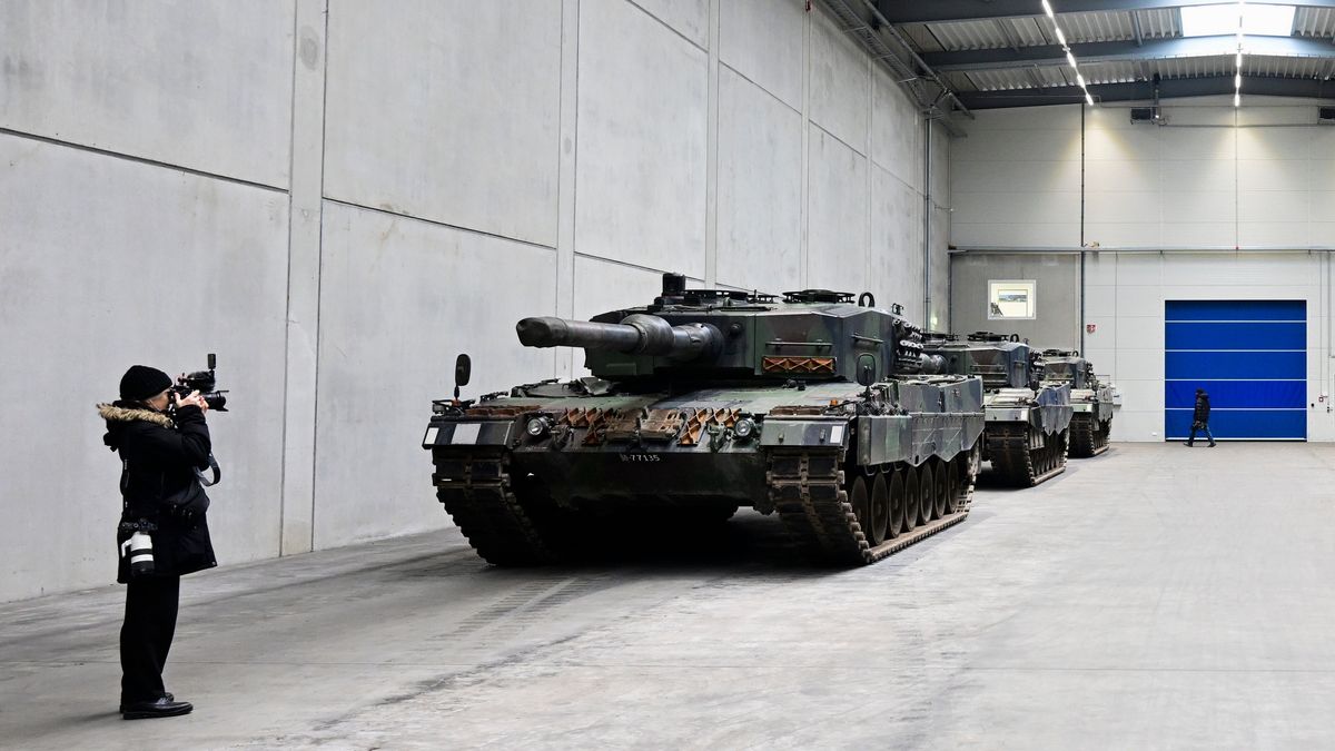 Na zdjęciu czołgi Leopard 2, których koproducentem jest Rheinmetall