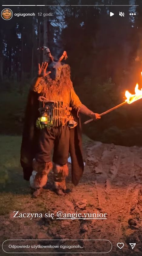 Agnieszka Grzelak i Andrzej Stoch zorganizowali imprezę w stylu "Wiedźmina"