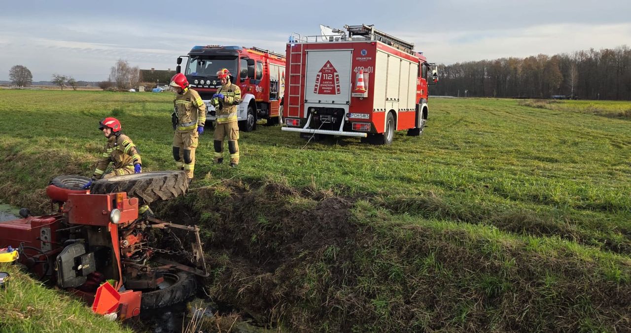 Wypadek w Brzekińcu
