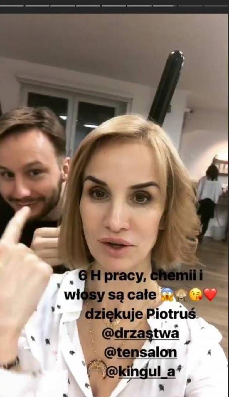 Viola Kołakowska została blondynką