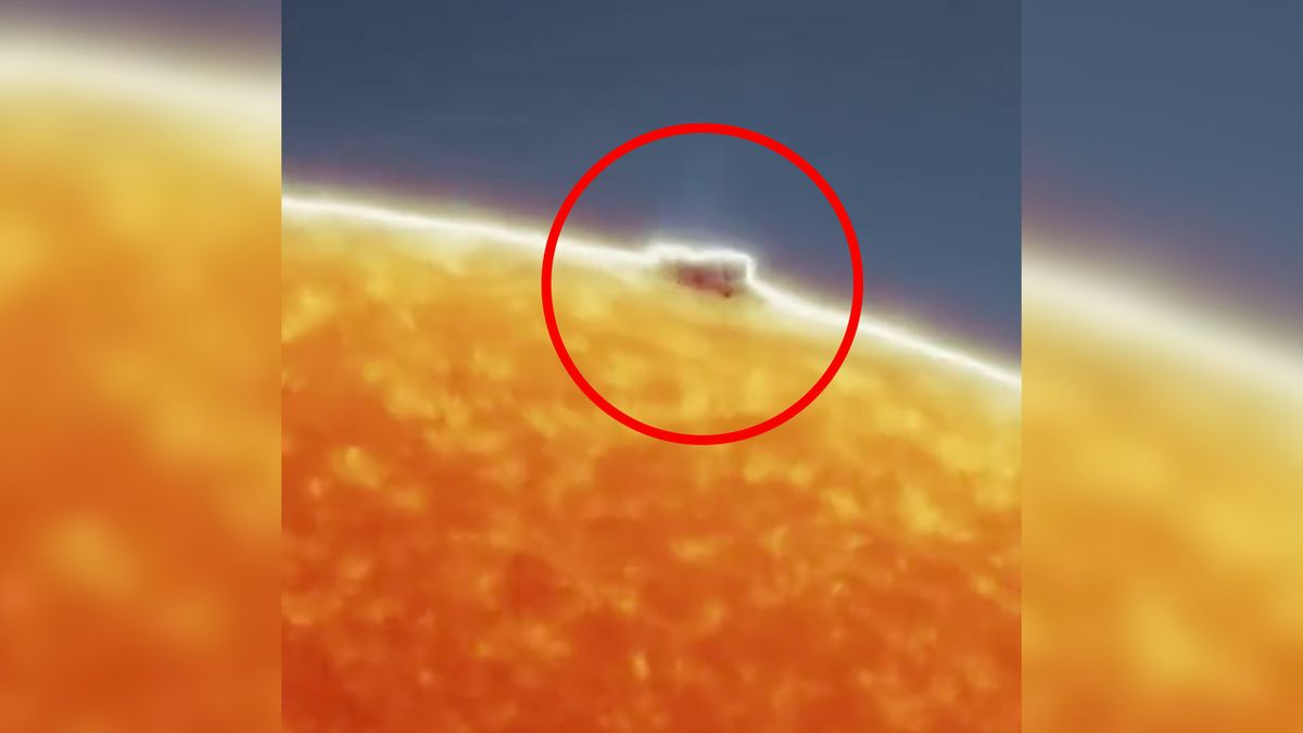 Ujął aktywność na Słońcu ze swojego podwórka. Jak to w ogóle możliwe? 1