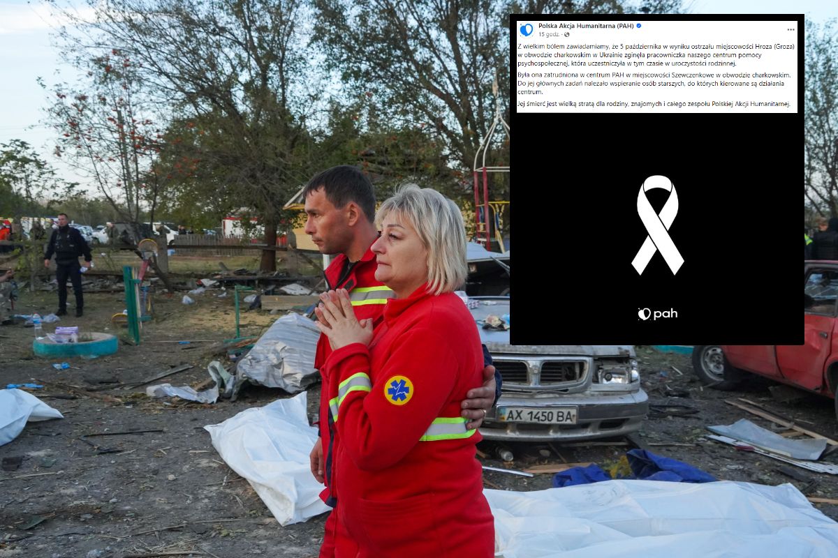 Dramatyczne doniesienia z Ukrainy. Pracownica PAH zginęła w ostrzale wsi Groza