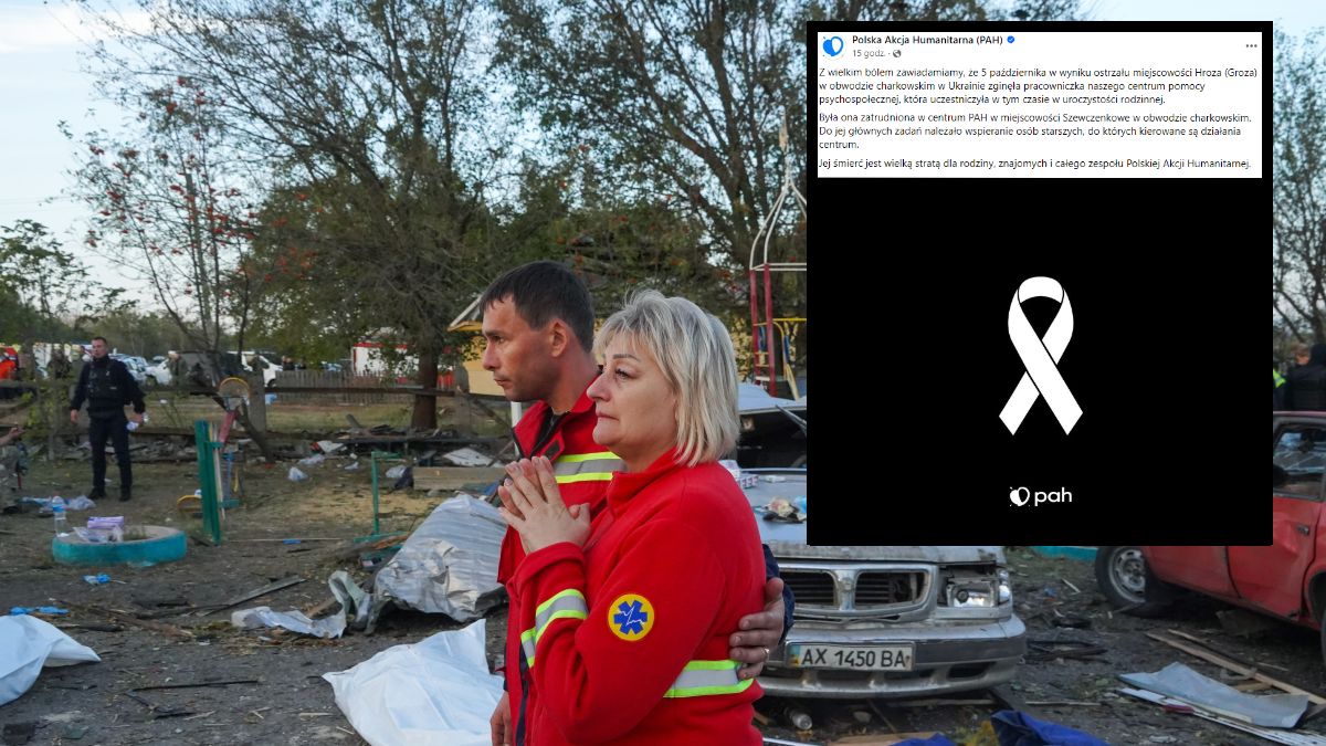 Ukraiński ostrzał we wsi Groza