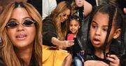 Beyonce i Blue Ivy bawią się na meczu koszykówki